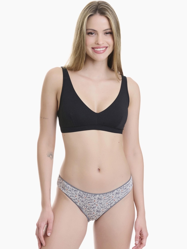 Printed bamboo brief (2-pack)