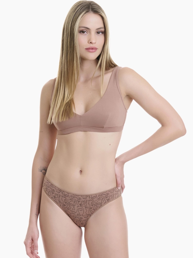 Printed bamboo brief (2-pack)