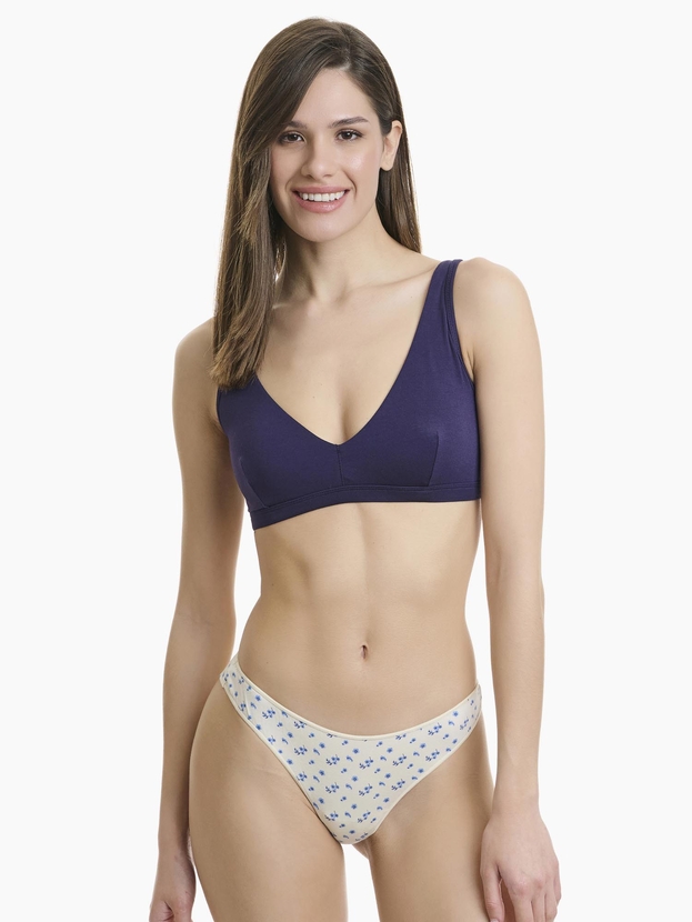 Rio σλιπ εμπριμέ απο bamboo (2 τμχ.)