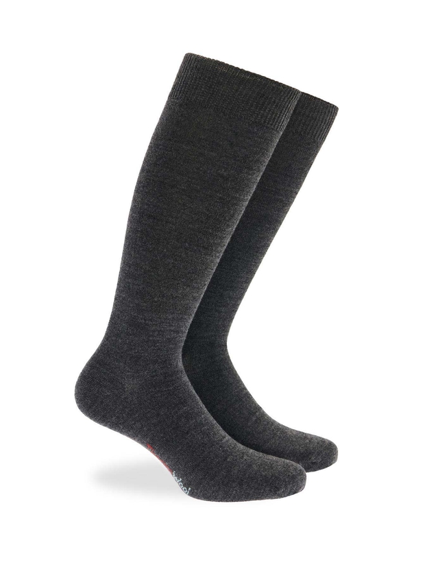 Wool knee high thermal socks
