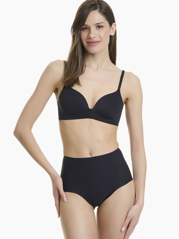 High-waisted seamless shaping brief