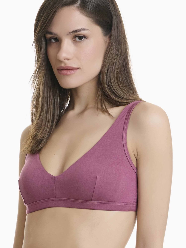 Τριγωνικό σουτιέν από bamboo με αφαιρούμενα cups