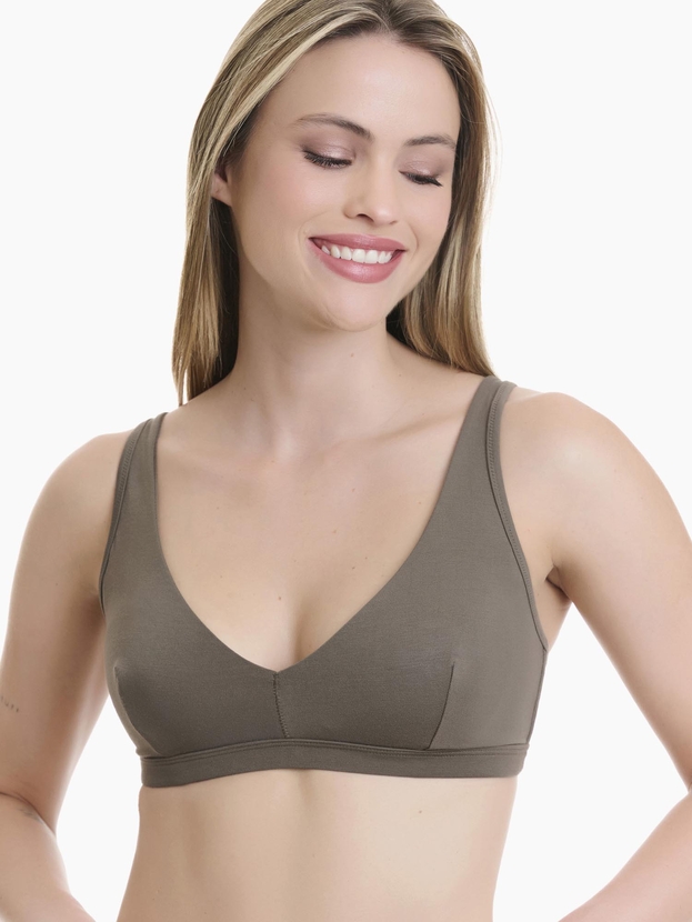 Τριγωνικό σουτιέν από bamboo με αφαιρούμενα cups