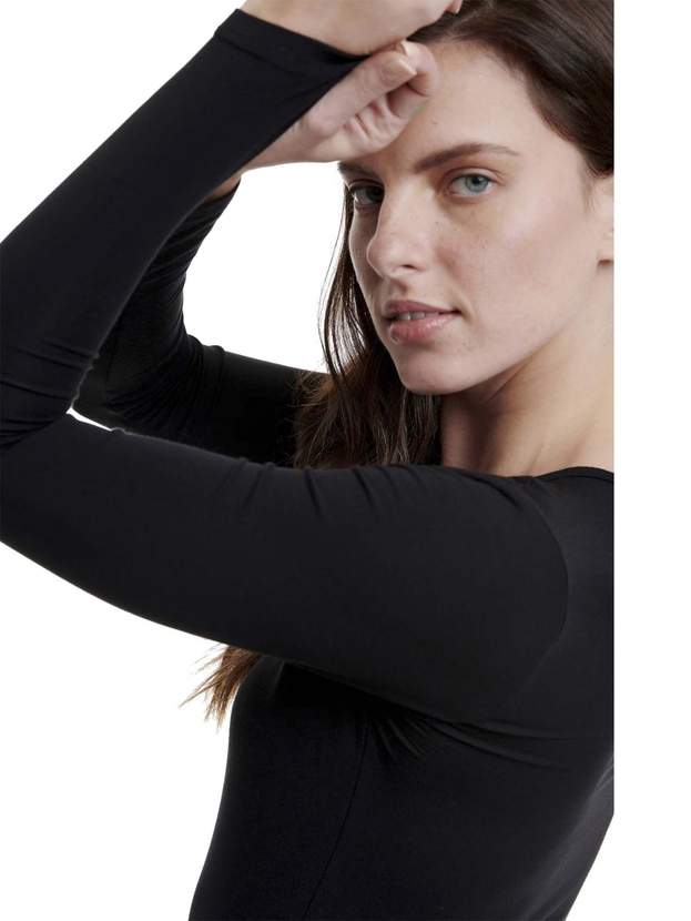 Μακρυμάνικο κορμάκι από bamboo