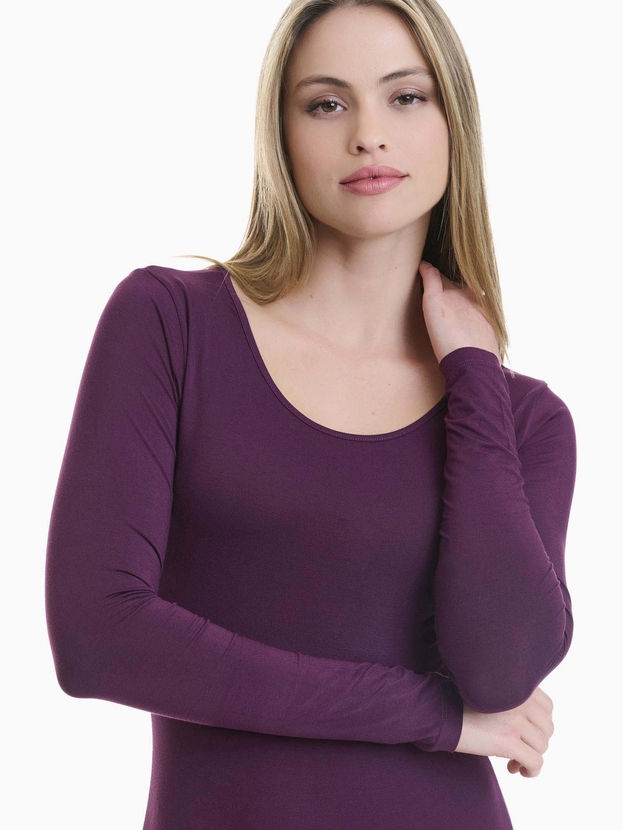 Μακρυμάνικο κορμάκι από bamboo