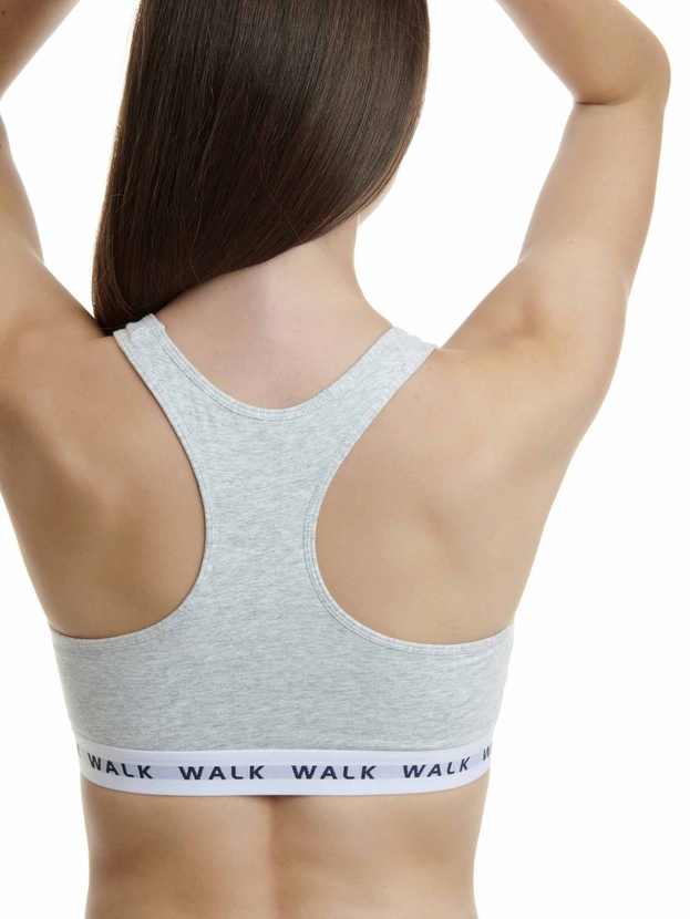 Cotton bralette with elastic underband