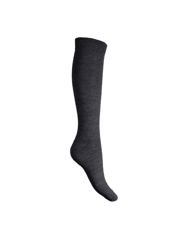 Wool knee high socks