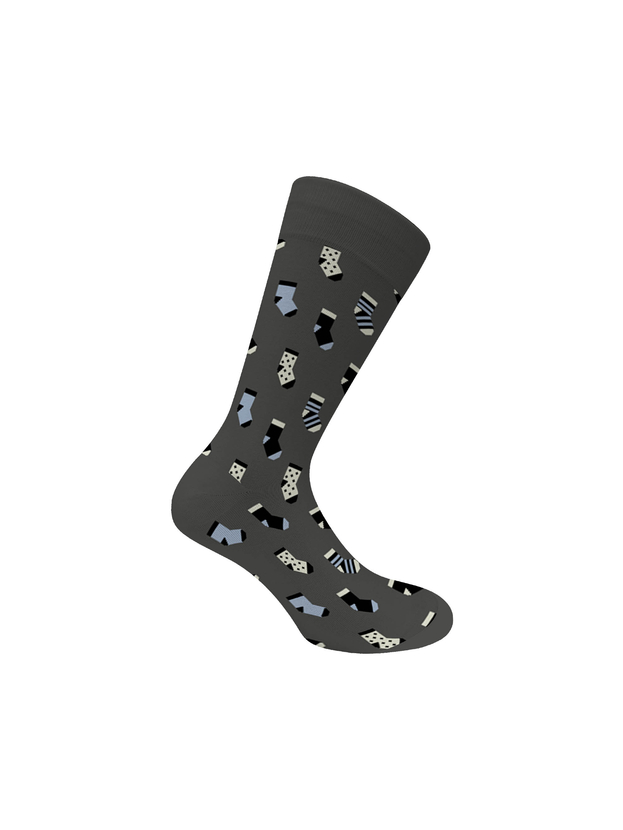 Bamboo socks pattern crew socks