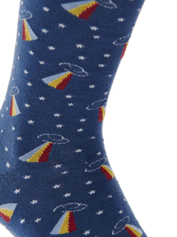 Bamboo ufo crew socks