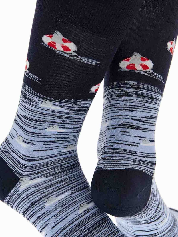 Bamboo seals crew socks