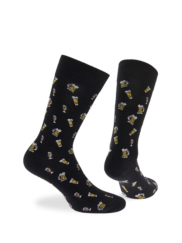 Κάλτσες από bamboo με σχέδιο μπύρες