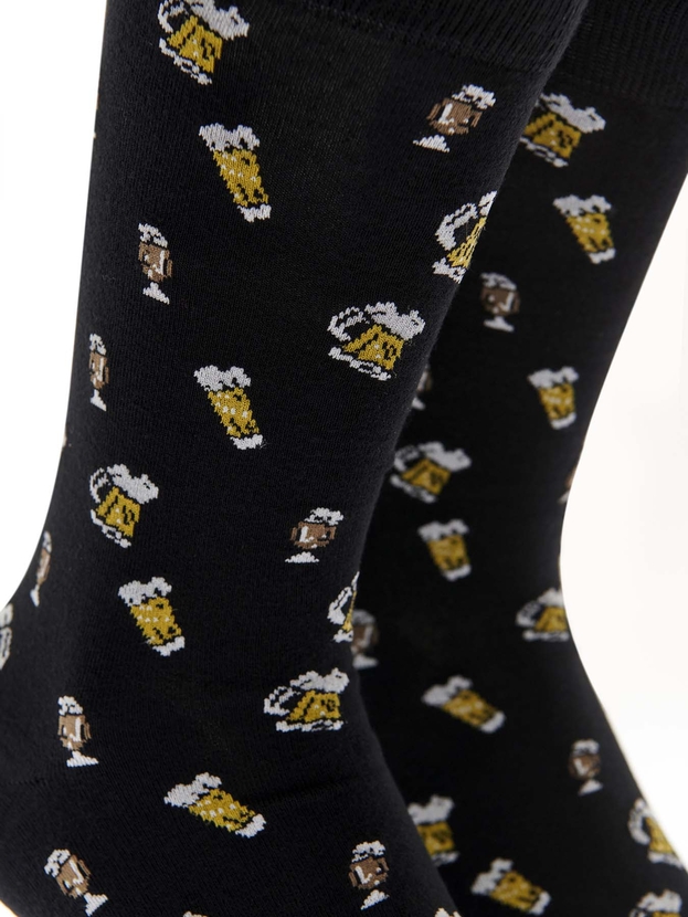 Κάλτσες από bamboo με σχέδιο μπύρες