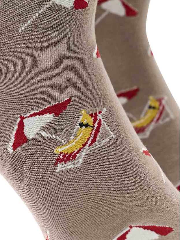 Κάλτσες από bamboo με σχέδιο bananas