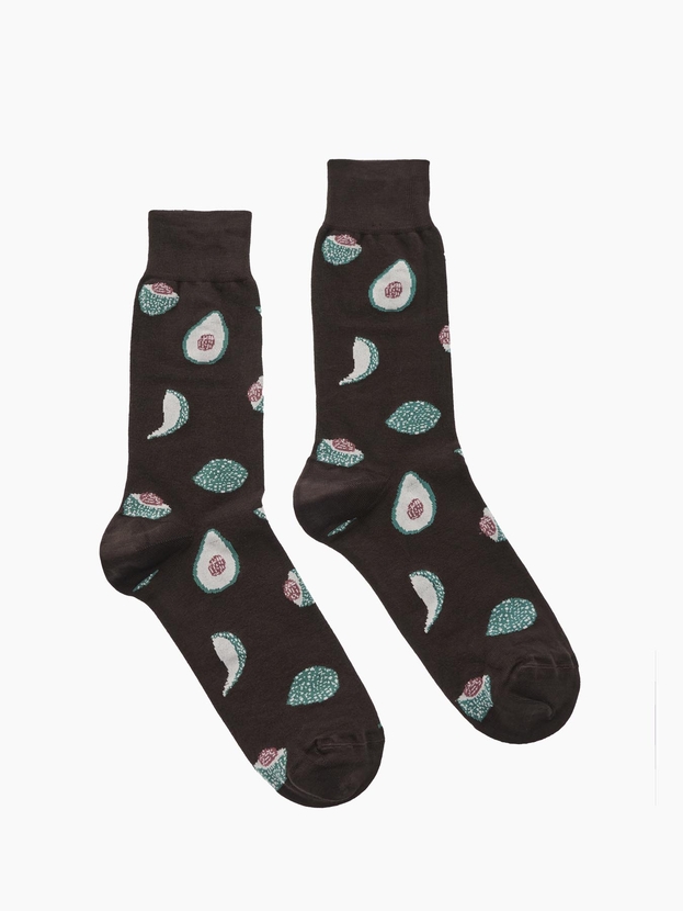 Κάλτσες από bamboo με σχέδιο avocado