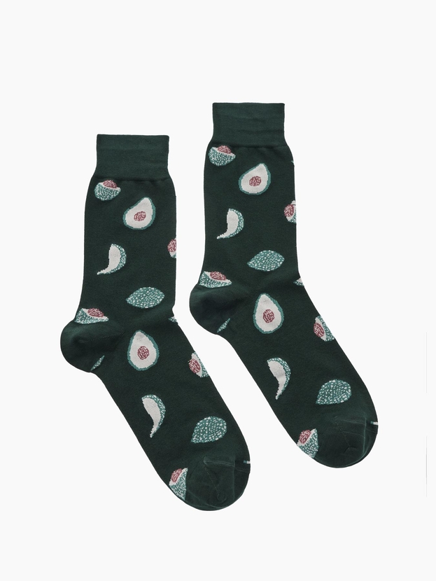 Κάλτσες από bamboo με σχέδιο avocado