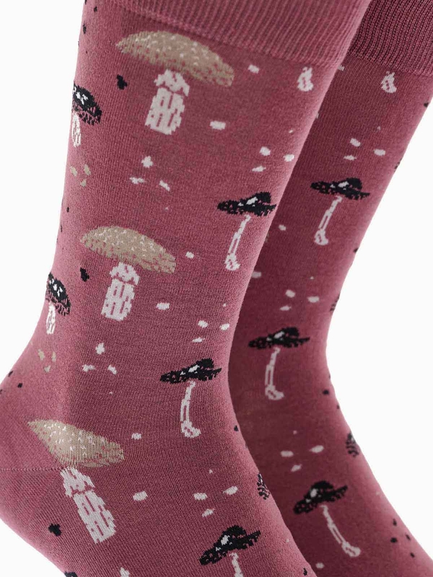 Κάλτσες από bamboo με σχέδιο mushrooms