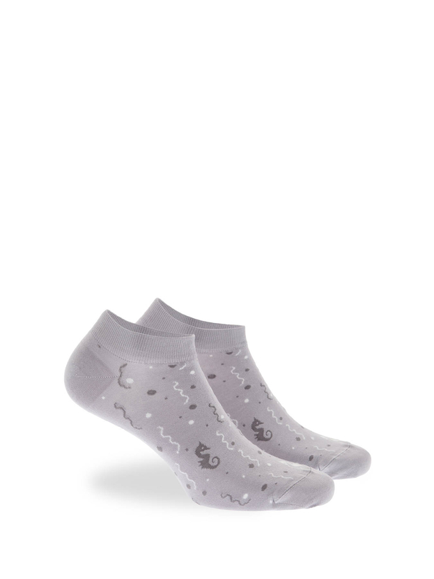 Bamboo seahorses low socks