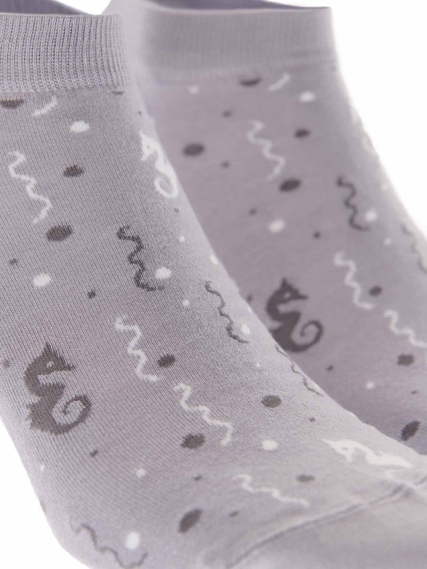 Bamboo seahorses low socks