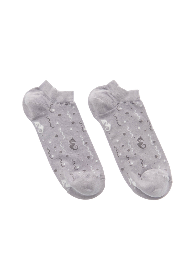 Bamboo seahorses low socks