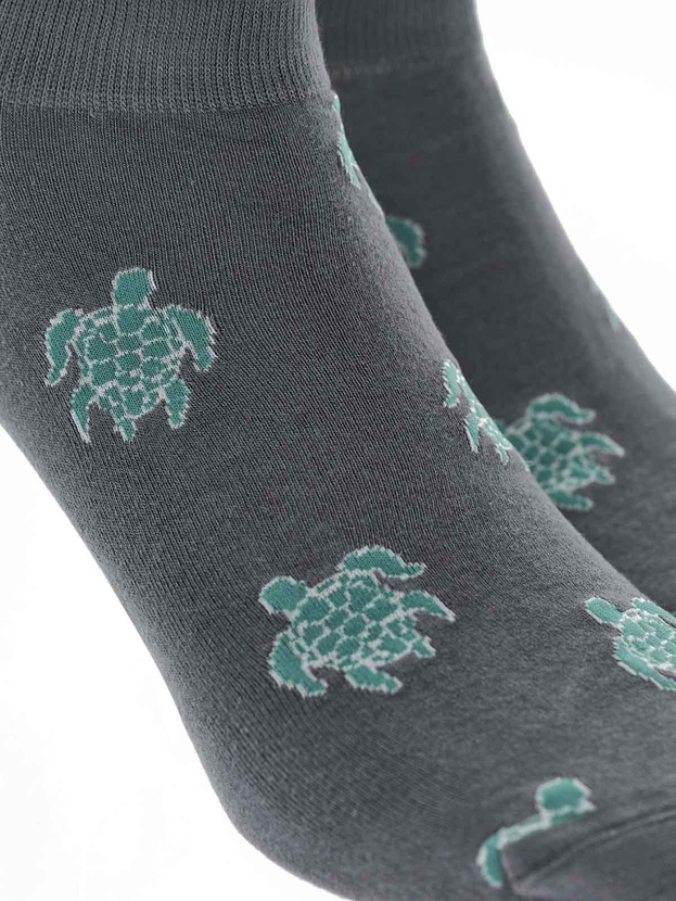 Bamboo turtles low cut socks