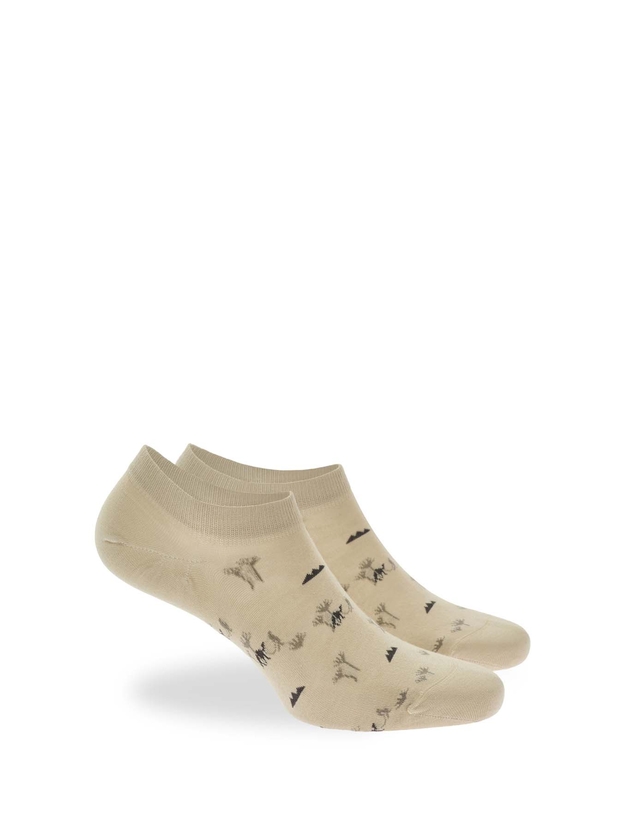 Bamboo Sahara sneaker socks