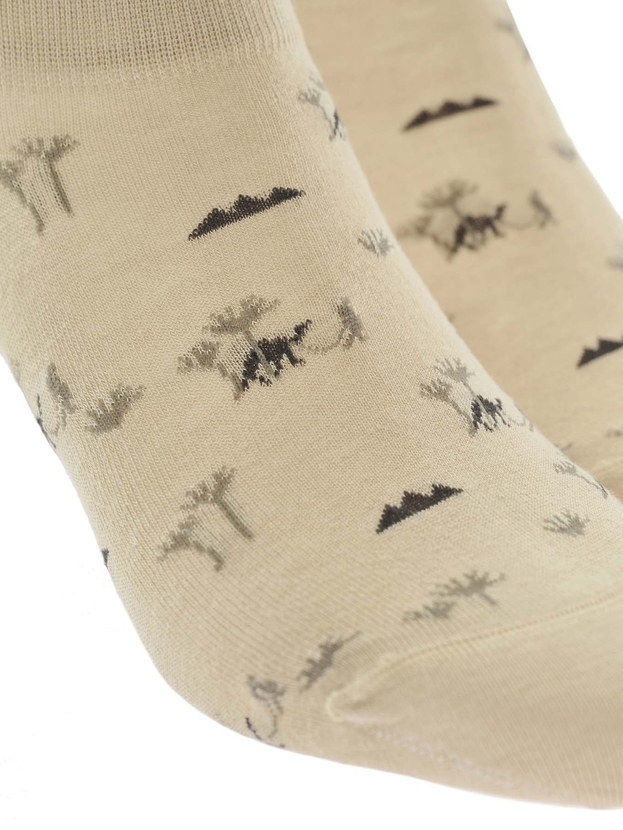 Sneaker κάλτσες από bamboo με σχέδιο Σαχάρα