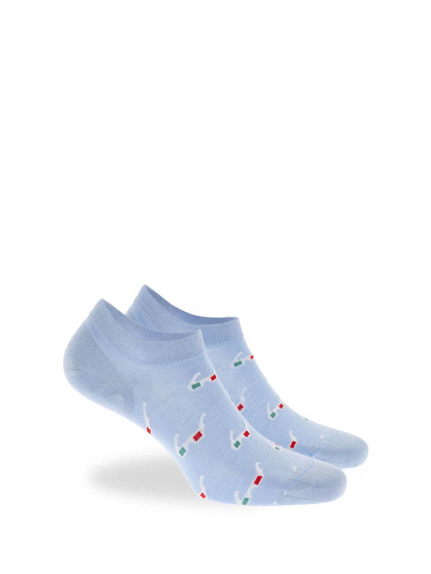 Bamboo 3D glasses sneaker socks