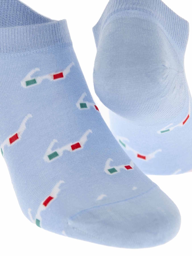Bamboo 3D glasses sneaker socks