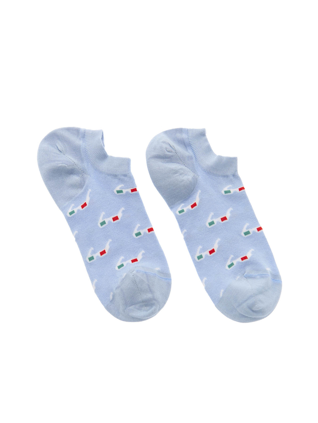 Bamboo 3D glasses sneaker socks