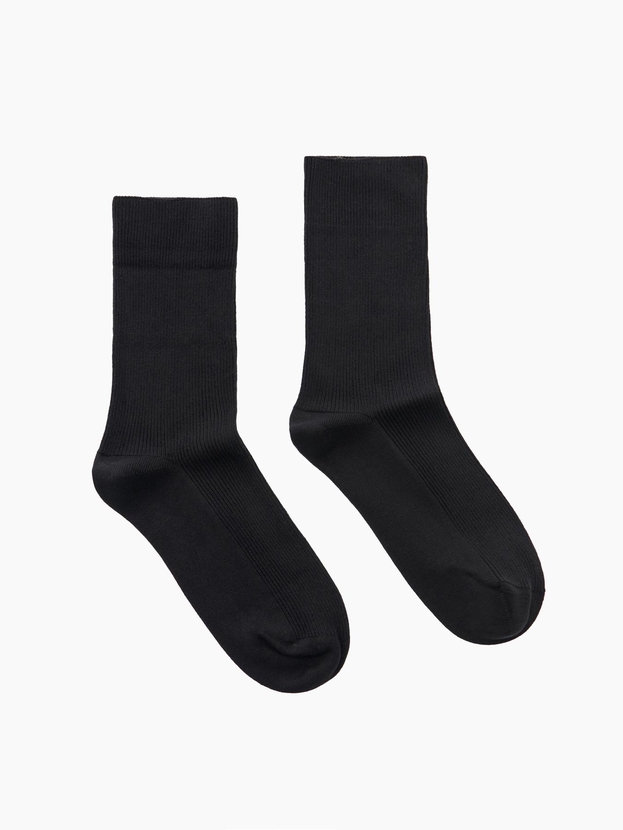 Bamboo ribbed socks