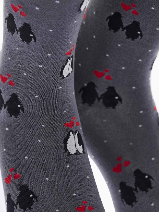 Κάλτσες από bamboo με σχέδιο penguins