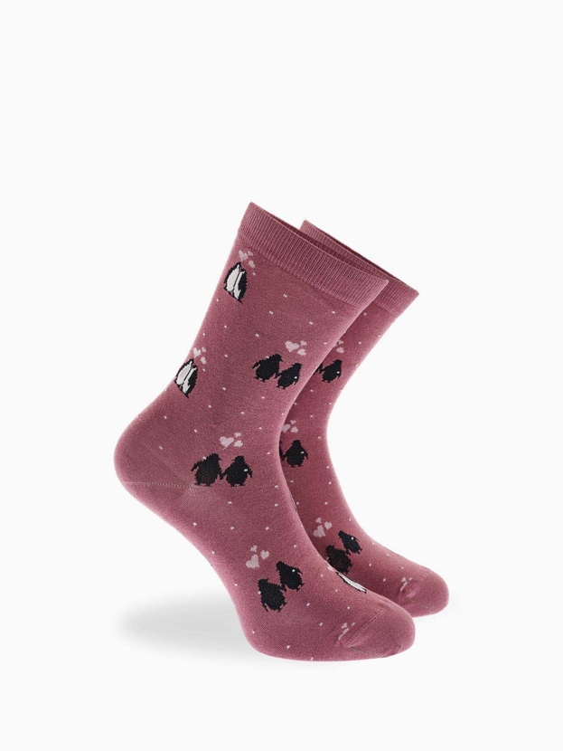 Κάλτσες από bamboo με σχέδιο penguins