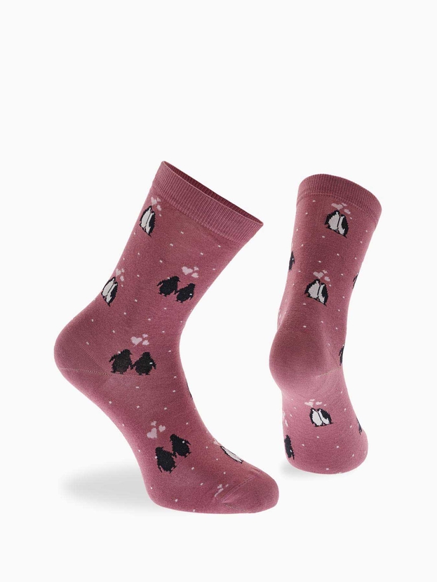 Κάλτσες από bamboo με σχέδιο penguins