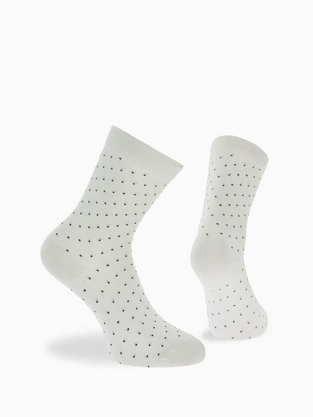 Κάλτσες από bamboo με σχέδιο πουά