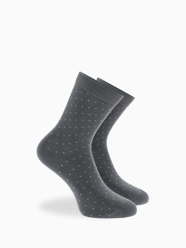 Κάλτσες από bamboo με σχέδιο πουά