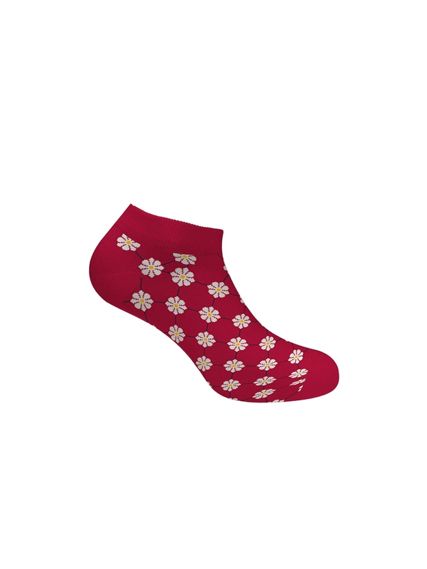 Bamboo floral low socks
