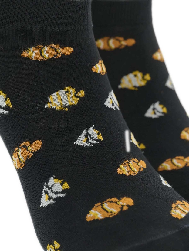 Bamboo fish low cut socks