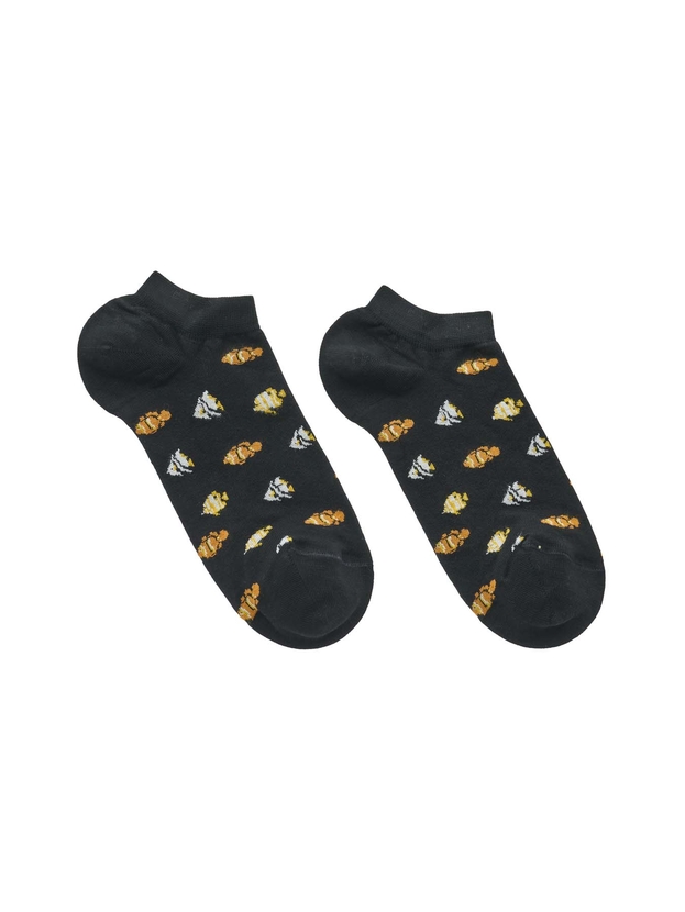 Bamboo fish low cut socks