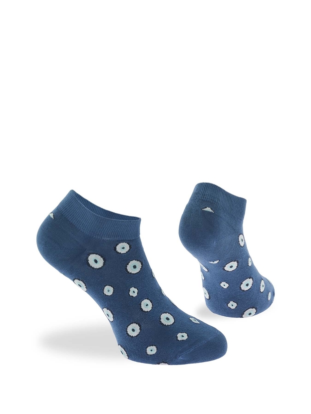 Κοφτές κάλτσες από bamboo με σχέδιο ftou ftou