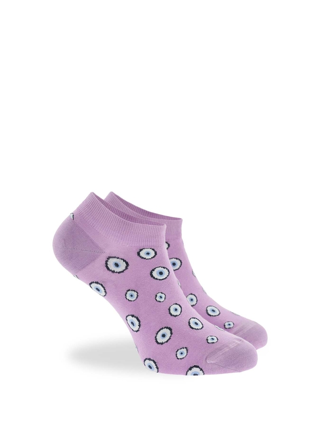 Κοφτές κάλτσες από bamboo με σχέδιο ftou ftou