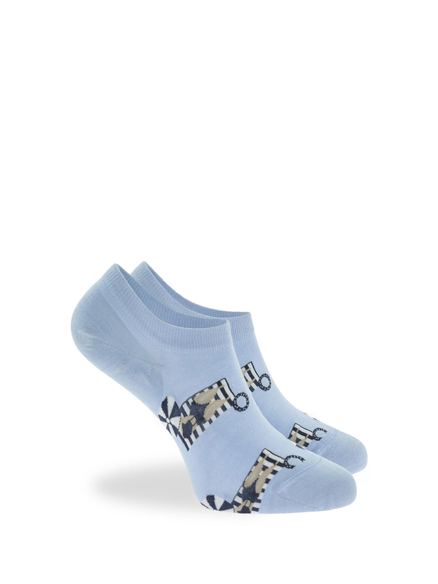 Bamboo suntan sneaker socks