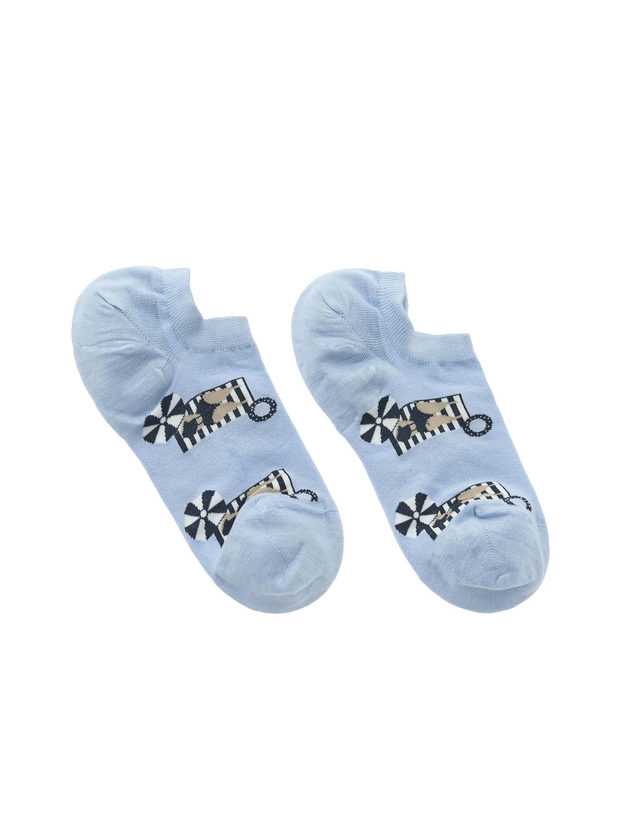 Bamboo suntan sneaker socks