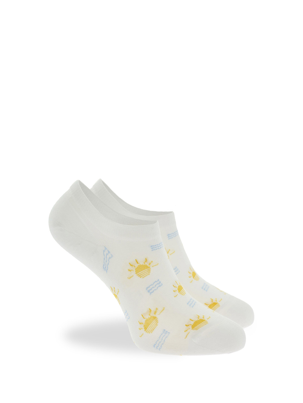 Bamboo sun sneaker socks