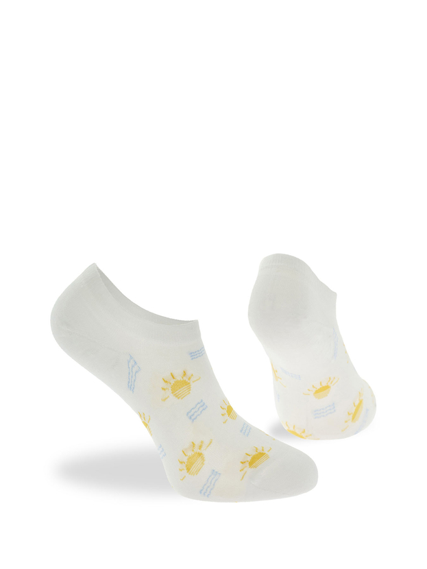 Bamboo sun sneaker socks