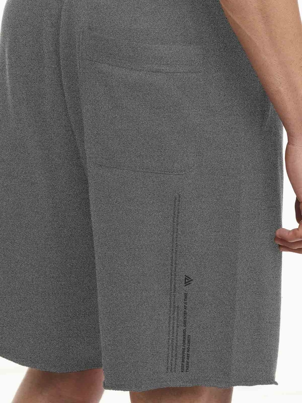 Αθλητική βαμβακερή βερμούδα με τύπωμα