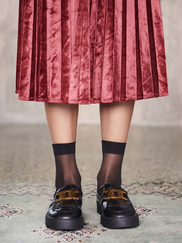 Διαφανείς ημίκοντες κάλτσες 10Den (2 ζεύγη)