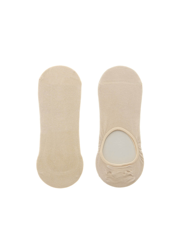 Αόρατες κάλτσες από bamboo με σιλικόνη στην φτέρνα