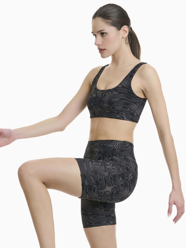 Rib ποδηλατικό κολάν high-support με τύπωμα