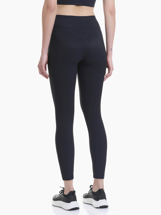 Seamless ribbed sports leggings