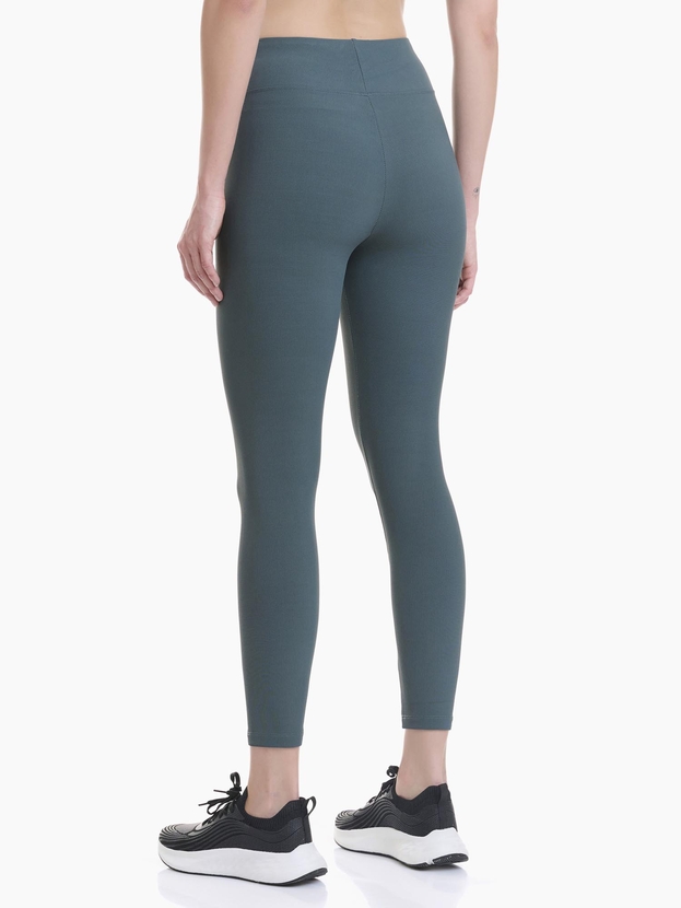 Seamless ribbed sports leggings